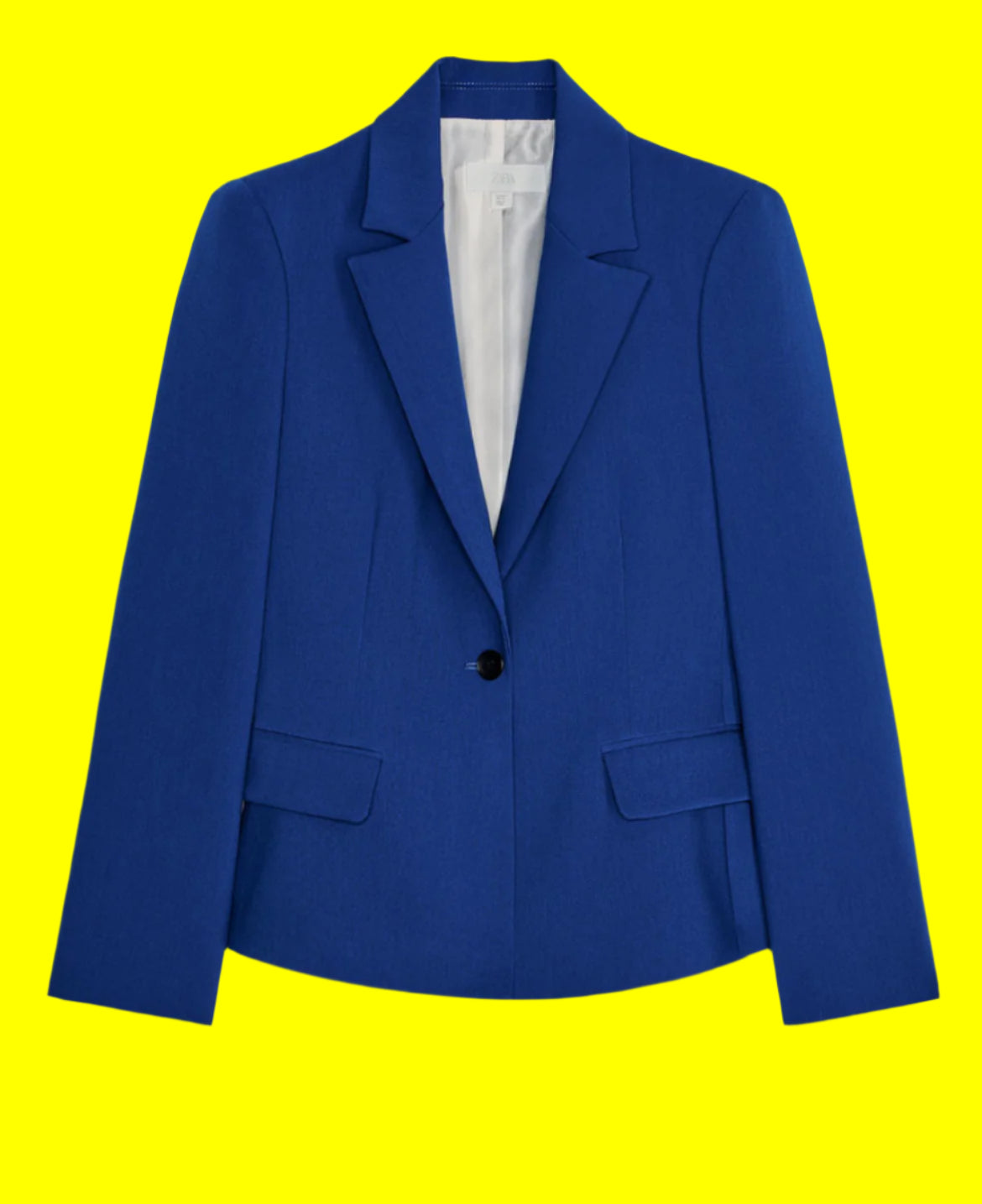 Fitted Blazer with shoulder pads