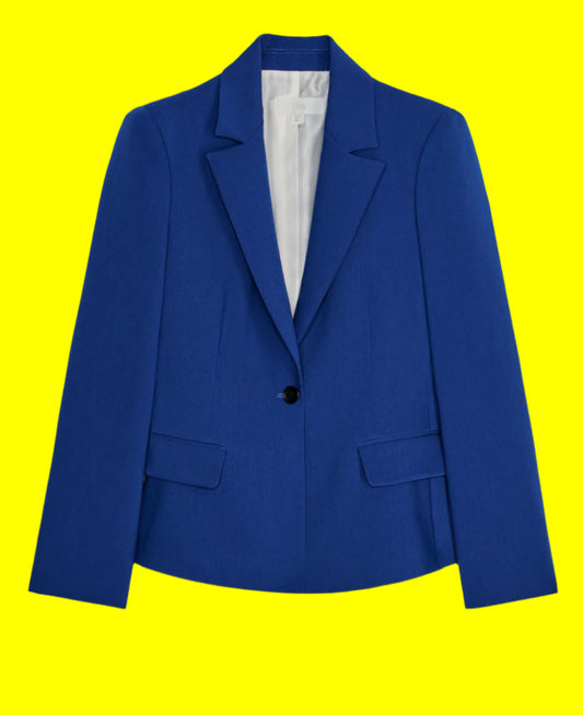 Fitted Blazer with shoulder pads